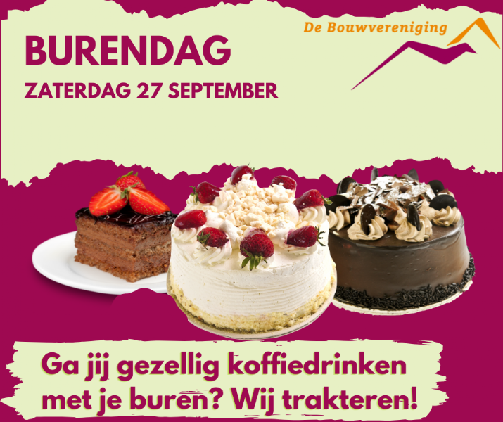 Burendag zaterdag 27 september