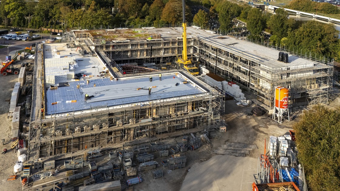 Nieuwbouw tweede woonblok