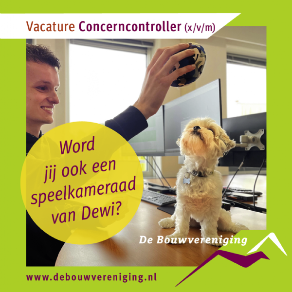 Vacature Concerncontroller