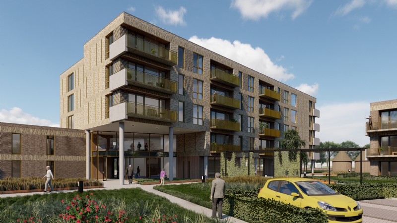 Start toewijzing Sien van Hulstlaan 3e fase