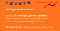 Koningsdag: maandag 27 april gesloten