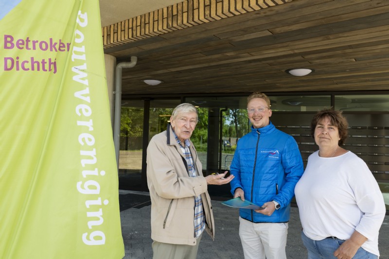 Tweede appartementengebouw Sien van Hulstlaan opgeleverd