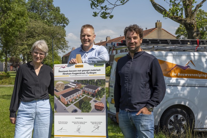 Circulaire en duurzame woningbouw van start met ondertekening